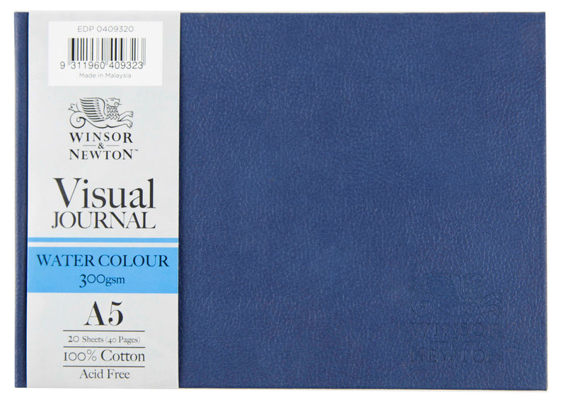 Winsor & Newton Visual Journal Watercolour Hardbound 300gsm 20sheet