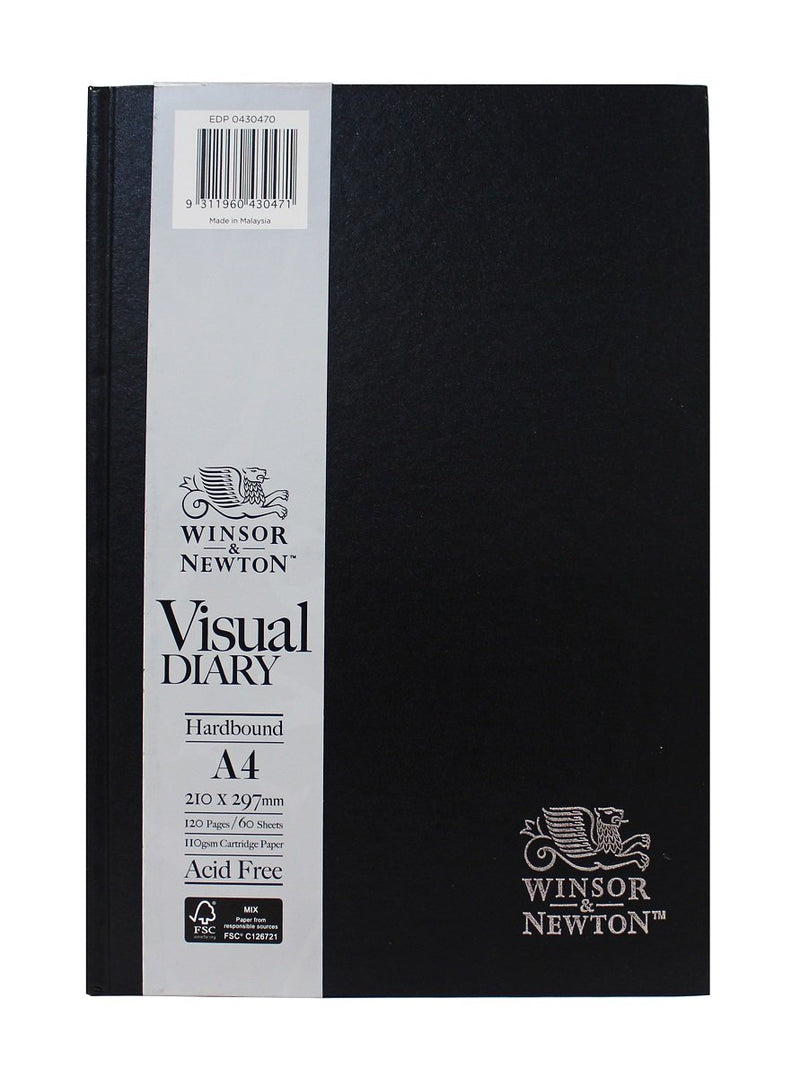 Winsor & Newton Visual Diary Hardbound 110gsm 60 Sheet