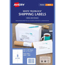 avery shipping inkjet label j8165-25 inkjet 25 sheets