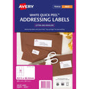 avery addressing inkjet labels j8161-50 inkjet 50 sheets