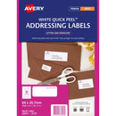 avery addressing inkjet label j8158-50 50 sheets