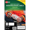 avery heavy duty id inkjet label j4773 white 24up 10 sheets 64x33.8mm