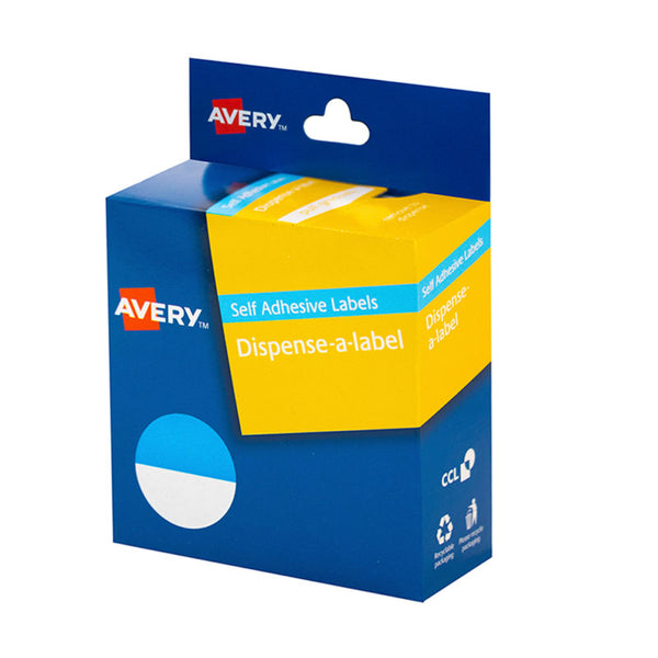 avery label dispenser round 24mm 300 pack#colour_BLUE & WHITE