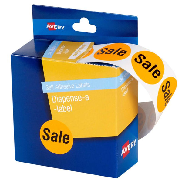 avery self adhesive label dmc24fo sale dispenser 500 pack