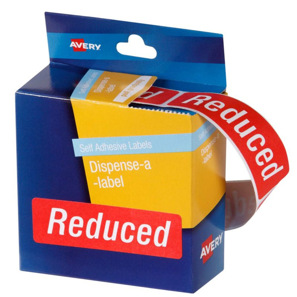 avery self adhesive label dmr1964r reduced 19x64mm 250 pack