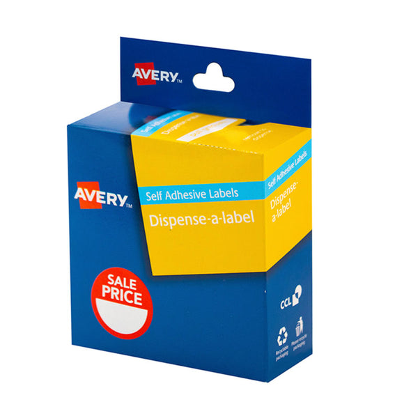 avery label dispenser sale price 24mm 300 pack