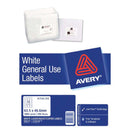 avery laser/inkjet/copier label general use a4 100 sheets