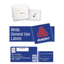 avery laser/inkjet/copier label general use 100 sheets