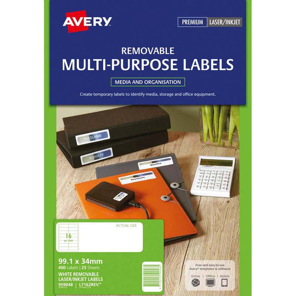 Avery Printable Fabric Sheets A4 1up 5 Sheets L9415