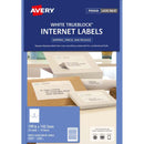 avery label l7168 internet shipping label l7168 2 per sheet 199.6x143.5mm 10 pack