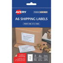 avery label l7175 shipping a6 105x148mm pack of 25