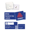 avery laser/inkjet/copier label general use 100 sheets