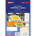avery shipping laser labels 14 up 25 sheets 99.1x38.1mm#Colour_FLUORO PINK