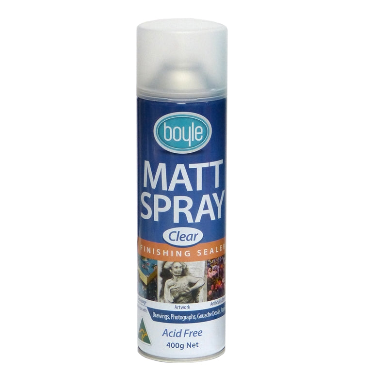 Boyle 431 Matt Clear Spray 400g