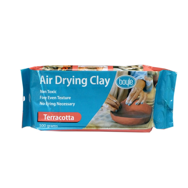 Boyle Air Drying Modelling Clay 500g#Colour_TERRACOTTA