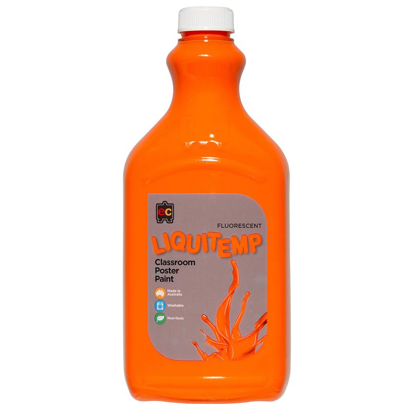 EC Liquitemp Fluorescent Poster Paint 2 Litre