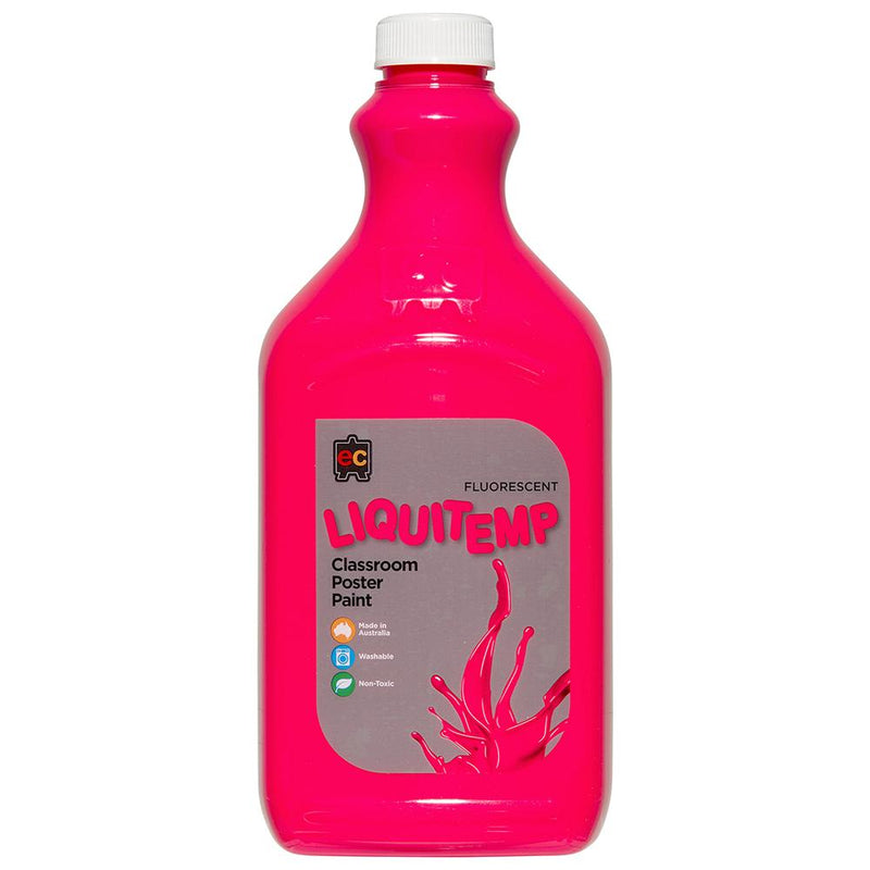 EC Liquitemp Fluorescent Poster Paint 2 Litre