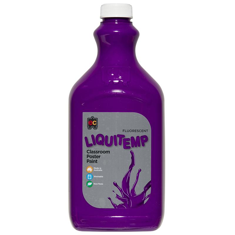 EC Liquitemp Fluorescent Poster Paint 2 Litre