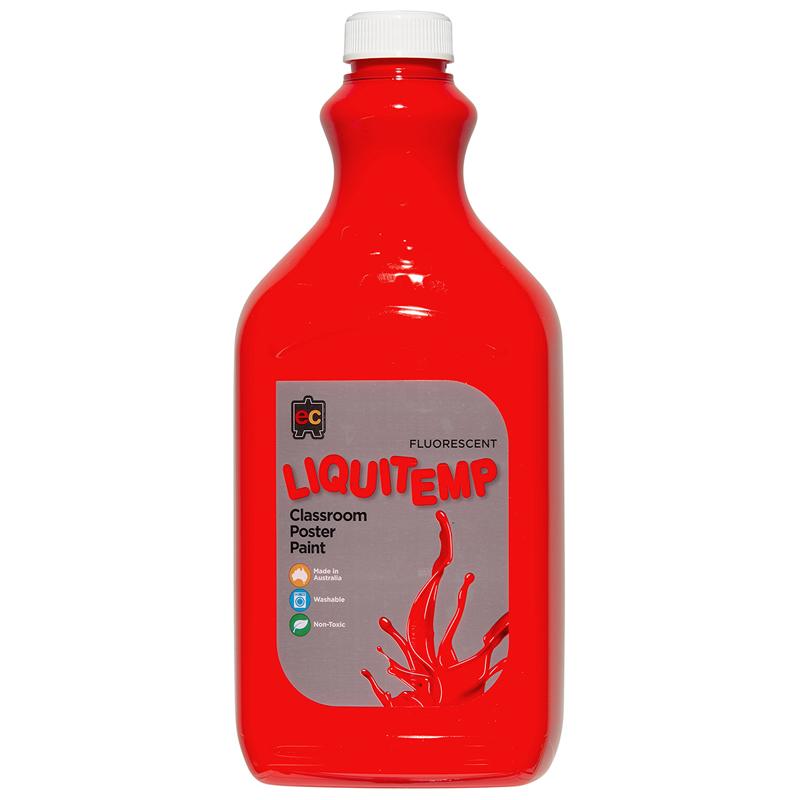 EC Liquitemp Fluorescent Poster Paint 2 Litre