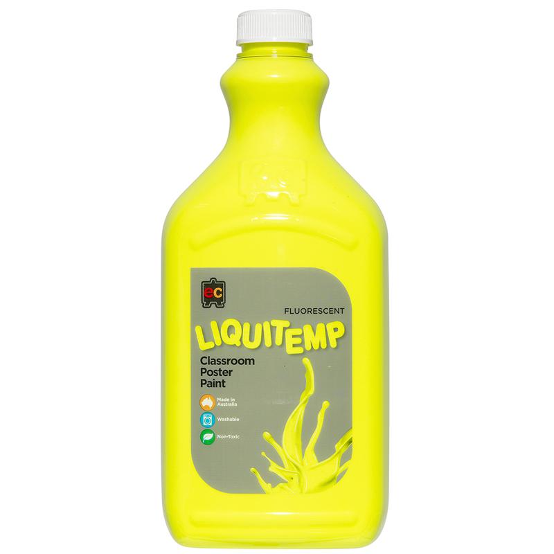 EC Liquitemp Fluorescent Poster Paint 2 Litre