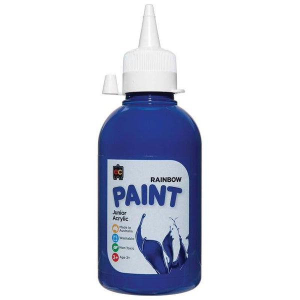 EC Rainbow Acrylic Paint 250ml#Colour_BLUE