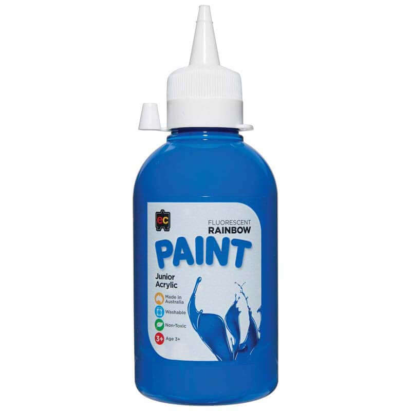 EC ACRYLIC PAINT RAINBOW FLUORESCENT 250ML