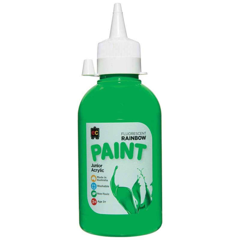 EC ACRYLIC PAINT RAINBOW FLUORESCENT 250ML