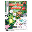 Learning Can Be Fun Wipe Clean Telling The Time Learning Book With Marker