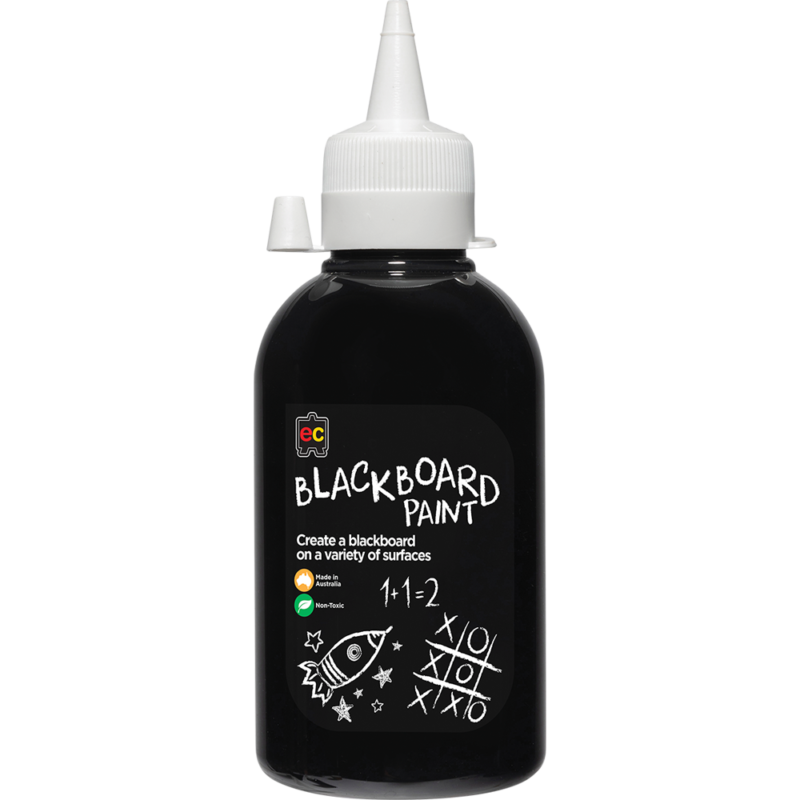 ec blackboard paint black