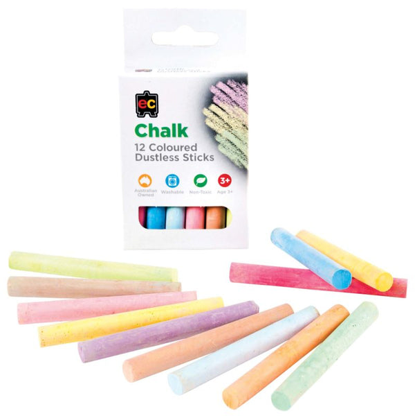 EC Chalk 12 Pack#Colour_ASSORTED