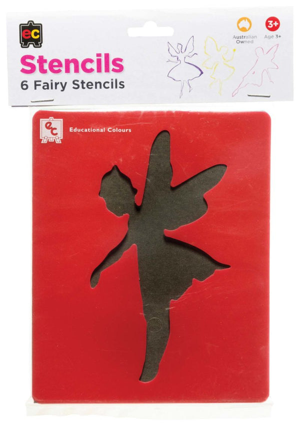 EC Stencil Set Fairies Set Of 6