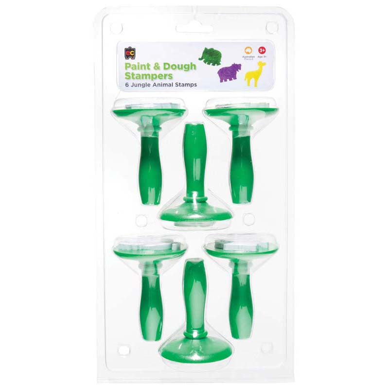 EC Jungle Paint Stampers Set of 6