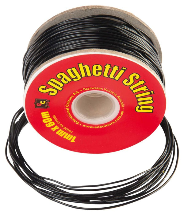 EC String Pvc Spaghetti 60m#Colour_BLACK