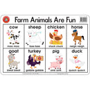 Learning Can Be Fun Farm Animals Are Fun Desk Placemat