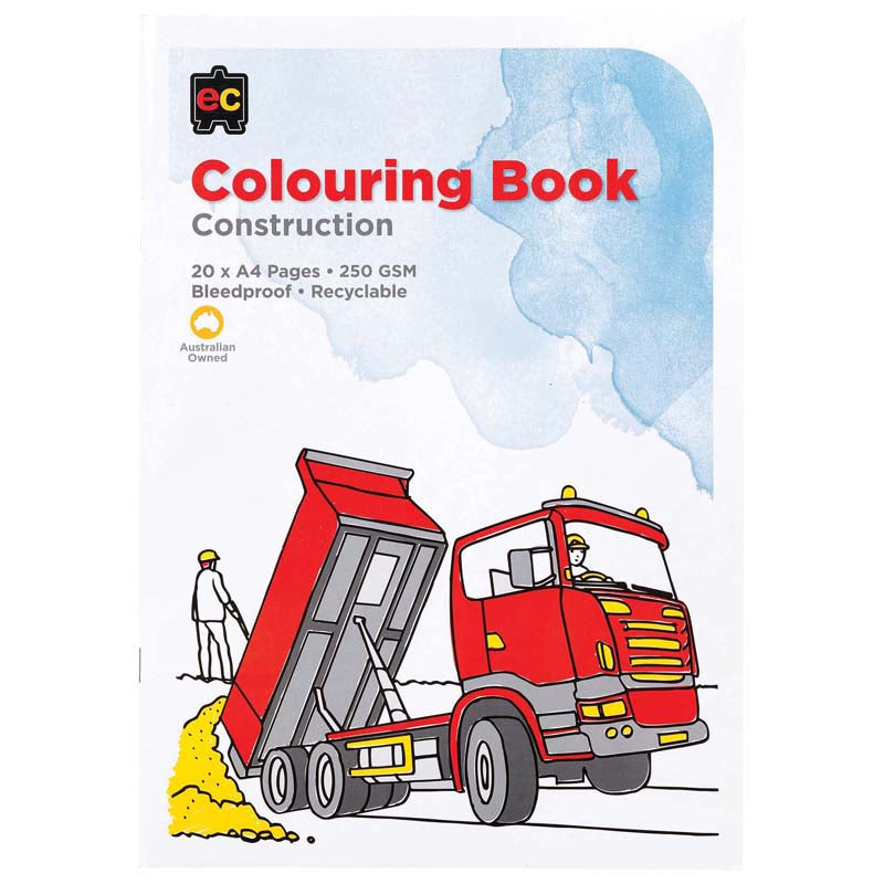 EC Construction Colouring Book
