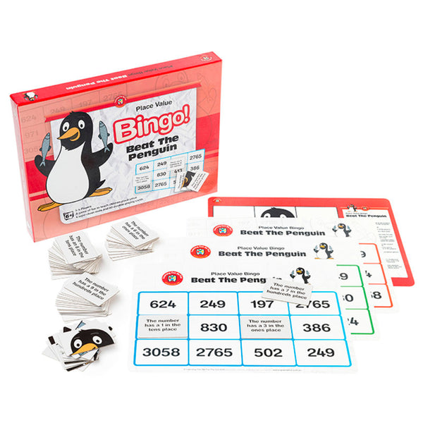Learning Can Be Fun Bingo Place Value Beat The Penguin