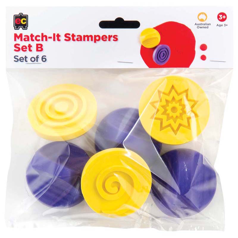 EC Stamper Match It Pack Of 6