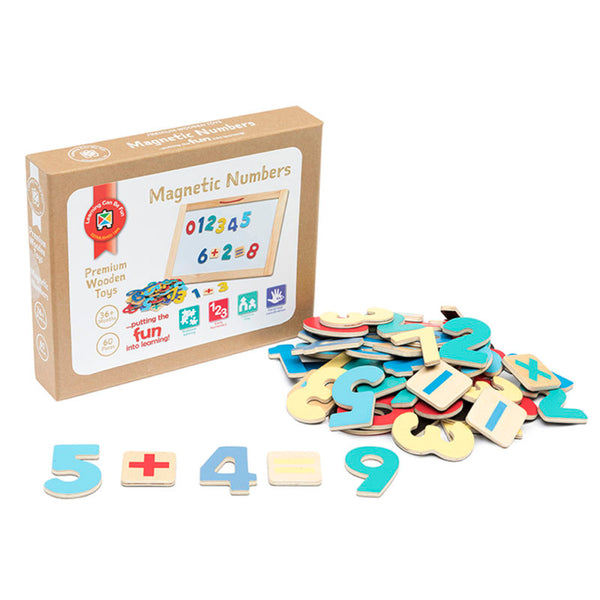 Learning Can Be Fun Magnetic Numbers Pack Of 60