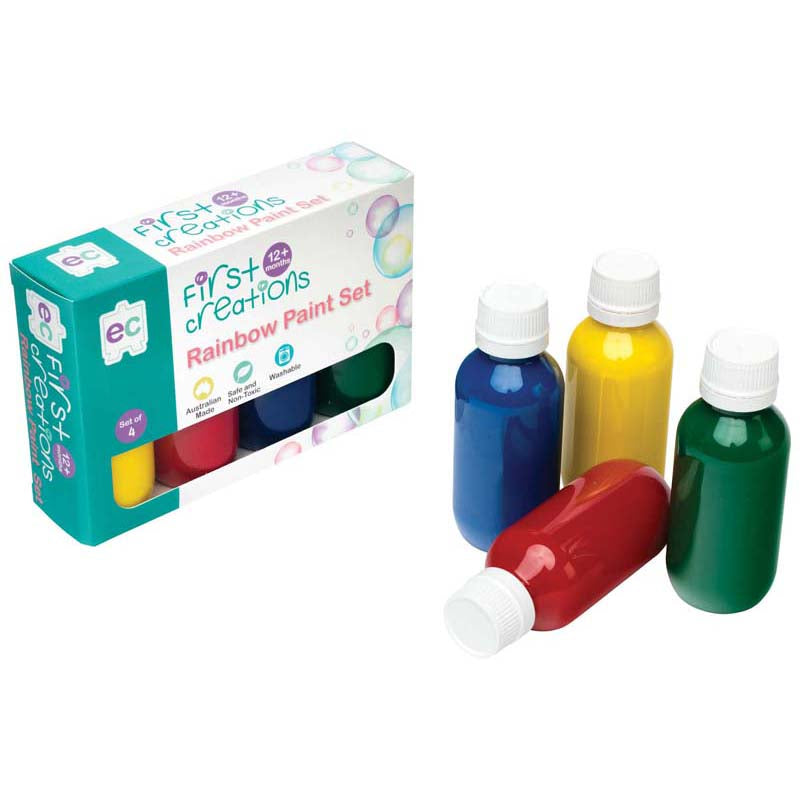 EC First Creations Rainbow Paint Set Of 4