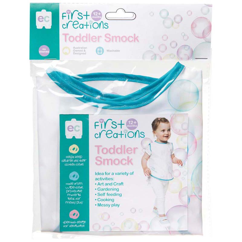 EC First Creations Toddler Smock Bib