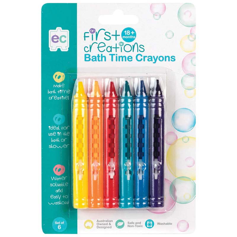 EC First Creations Bath Time Crayons Set Of 5