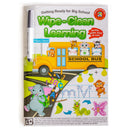 Learning Can Be Fun Wipe Clean Get Ready Big School  Learning Book With Marker