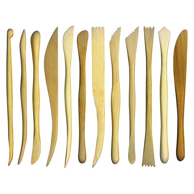 EC Boxwood Clay Tools Pack Of 12