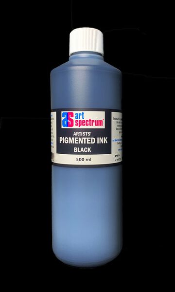 Art Spectrum Pigmented Ink 500ml#Colour_BLACK