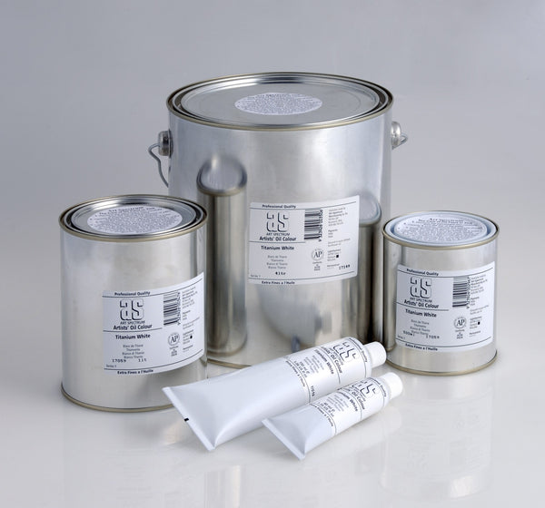 Art Spectrum Artists Oil Paint 1litre Titanium White