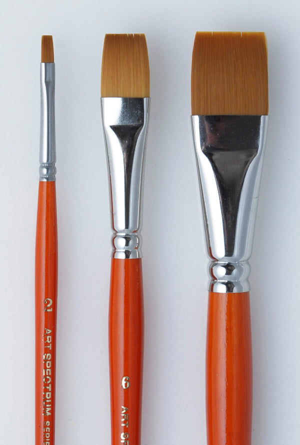 Art Spectrum Golden Sable Short Flat Brushes#size_2