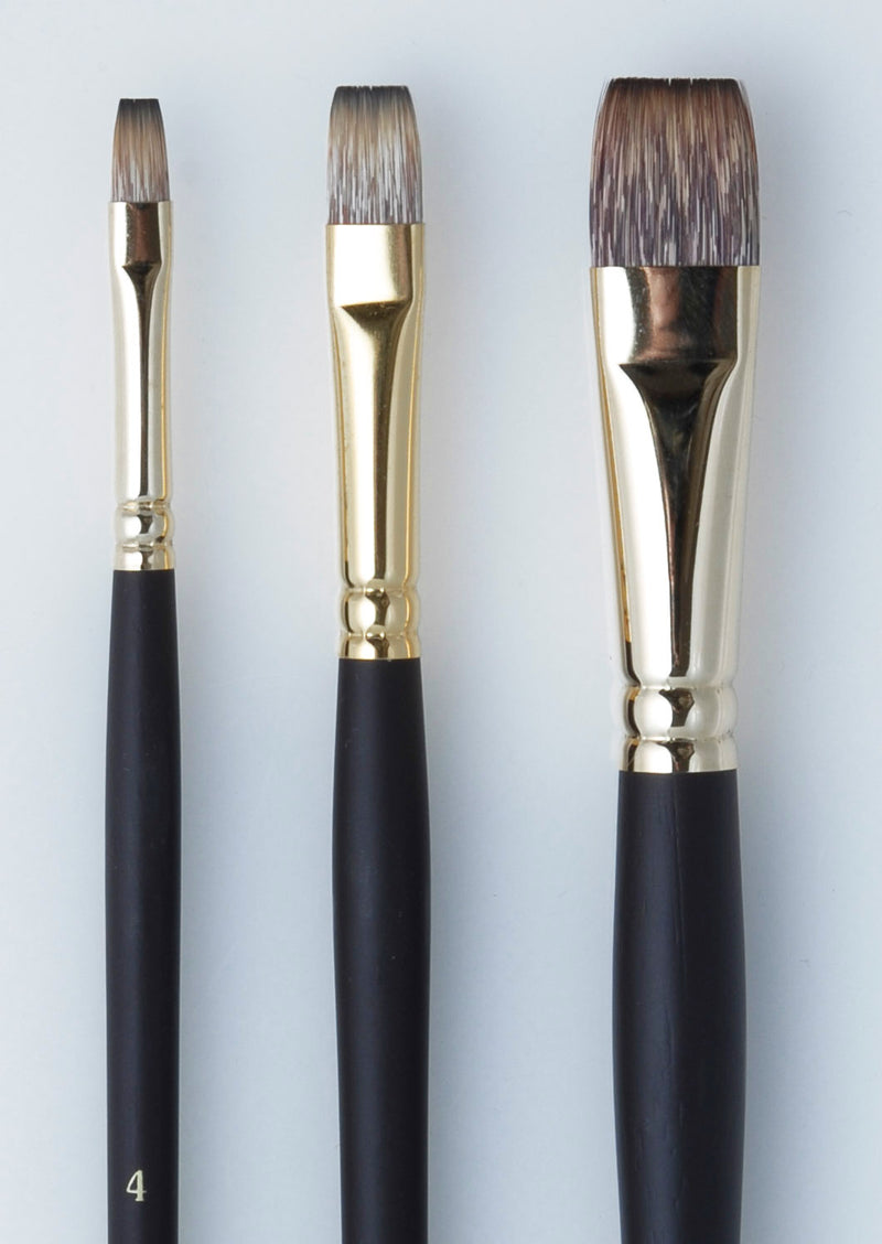 Art Spectrum Imitation Mongoose Flat Brushes