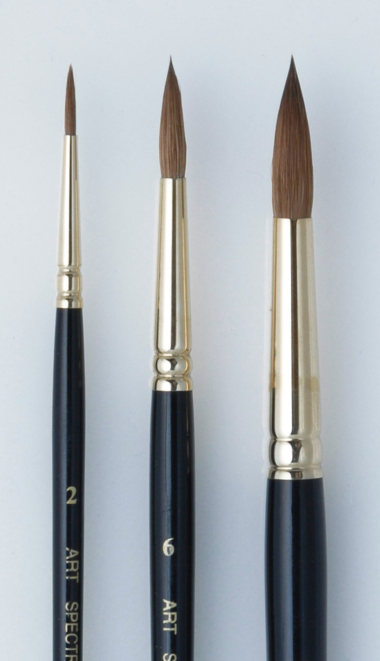 Art Spectrum Kolinsky Sable Round Brushes