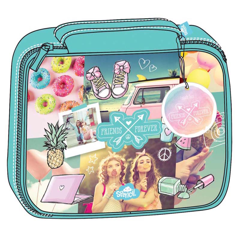 spencil friends forever lunch box