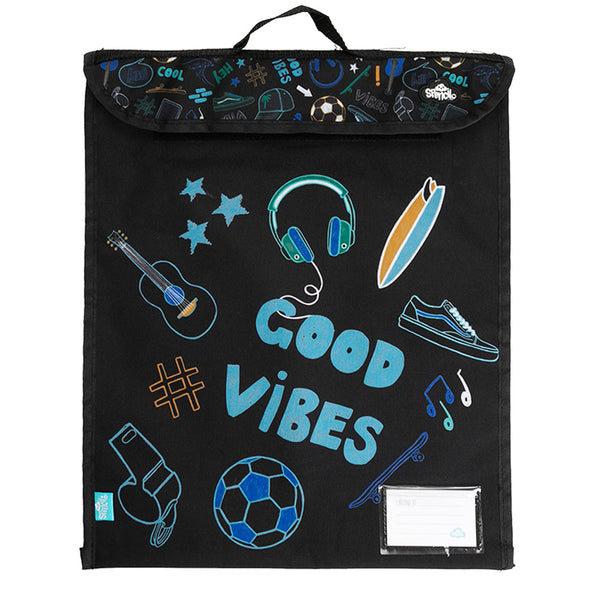 spencil good vibes homework bag 370 x 450MM